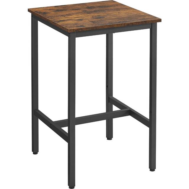 Belldas Square 2 - Person 60cm L Outdoor Standing Height Table - Rustic Brown