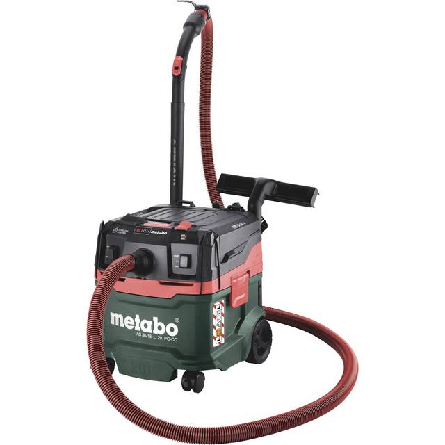 Metabo AS 36-18 L 20 PC-CC 602072850 Batteri-dammsugare 20 l utan batteri , utan laddare