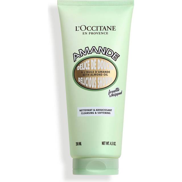 Almond Delicious Shower Cream 200ml | Smoothening & Firming | Vegan & 97% Readily Biodegradable | Clean & Premium Beauty Body Cleanser for All Skin