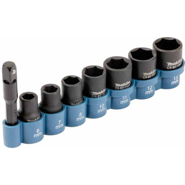 E-12289 8 Piece Impact Socket Set Â¼â Sq