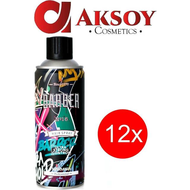 Barber Marmara BARBER MARMARA Hair Spray Nr.16 Strong Hold Extra Volumen 400ml Haarspray Friseurbedarf