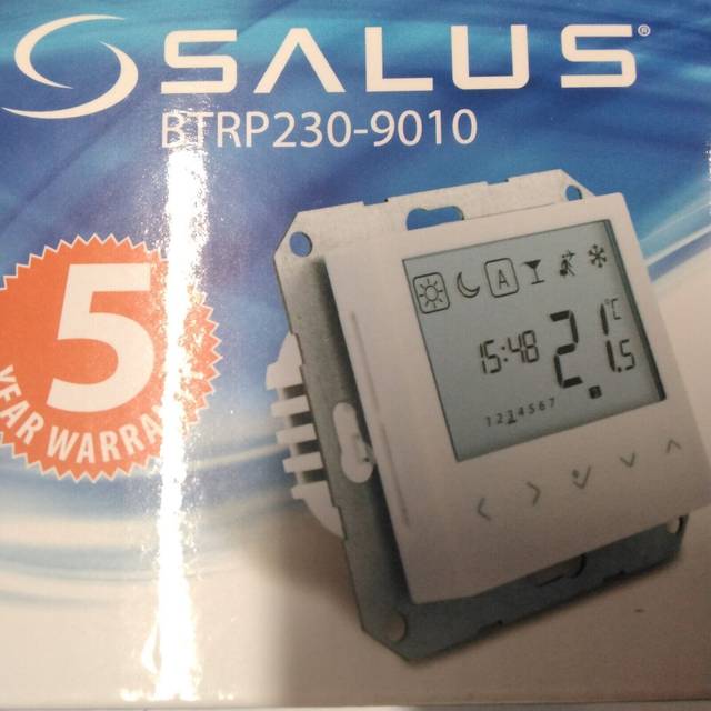 117552 - Room thermostat BTRP230-9010 digital. electronic 55x55mm, 117552 - Promotional item