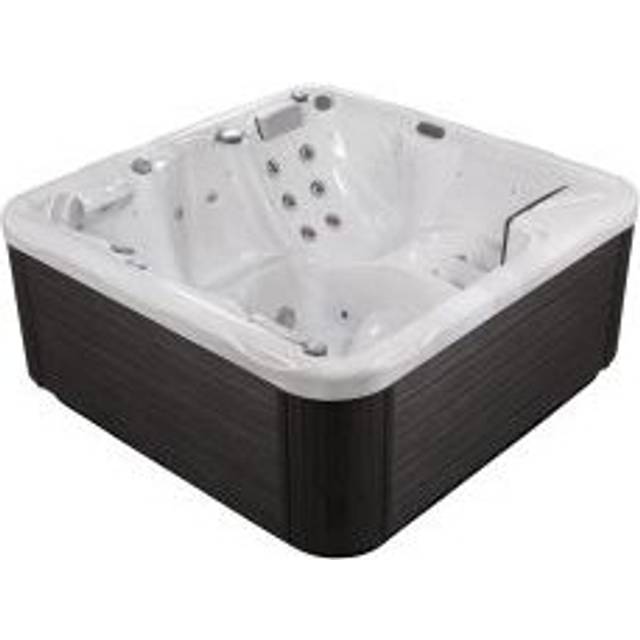 Valete Spas VS/PE/SS/G | Pershore Spa - Sterling Silver Shell - Grey Cabinet