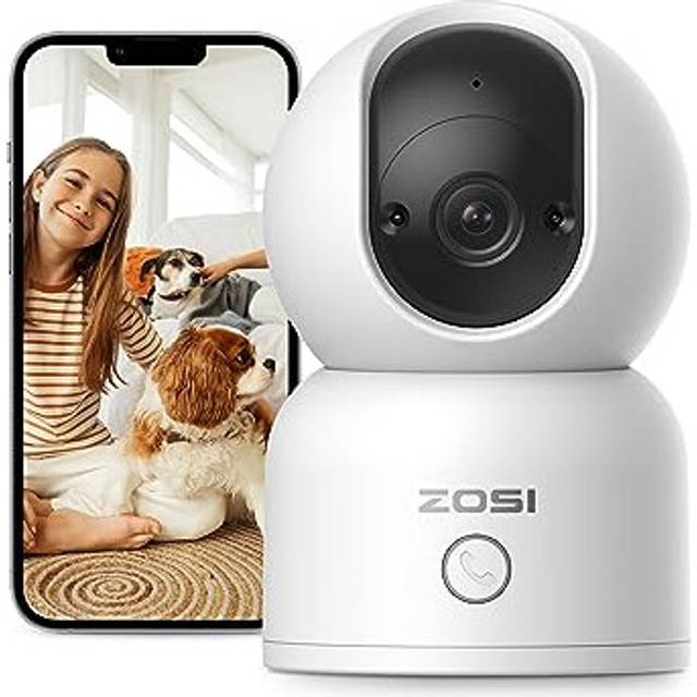 C518 2K 3MP Pan/Tilt Security Camera,360 Views Baby/Pet Dog Monitor,2.4G/5G Dual-Band WiFi Indoor Cam with App,Smart