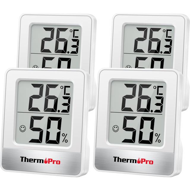 TP49 Digital Room Thermometer Indoor Hygrometer Mini Temperature Monitor Humidity Meter for Home Office Air Comfort