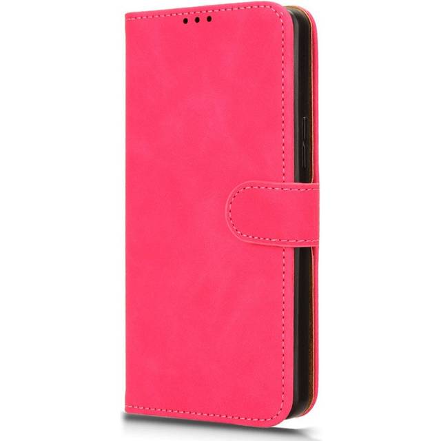 EIDERWOOD Asus Zenfone 11 Ultra Fodral i Läder med Plånboks- och Stativfunktion - Pink