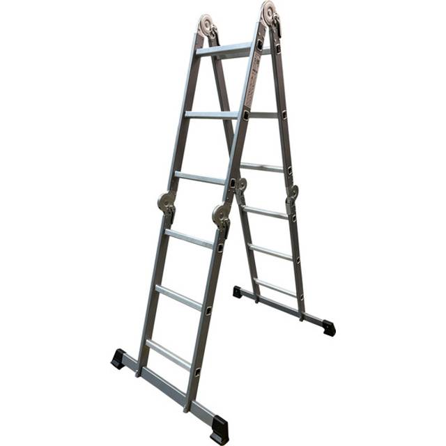 Silkeborg stigefabrik Multistige 4-Delt Aluminium Platform