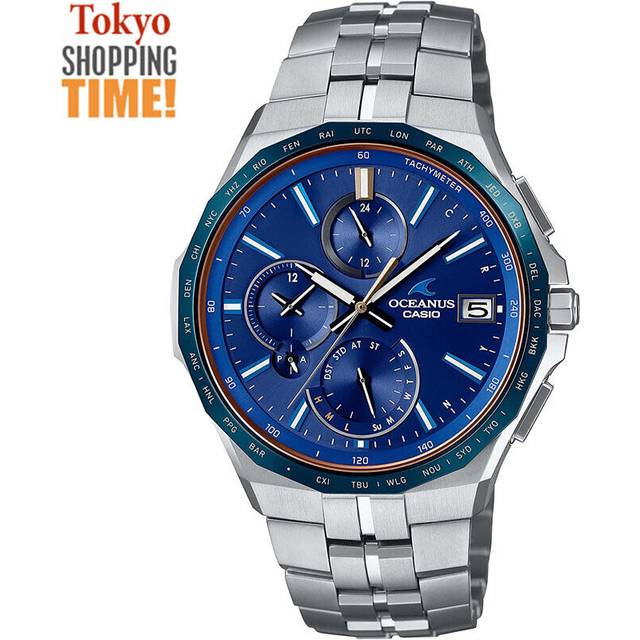[Casio] Oceanus [Made in Japan] Manta Bluetooth Radio Solar OCW-S5000F-2AJF Men's Silver