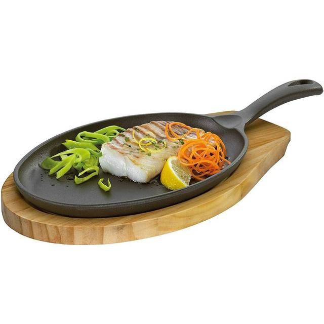 Küchenprofi serveringspanna gjutjärn-Kp305151024/svart