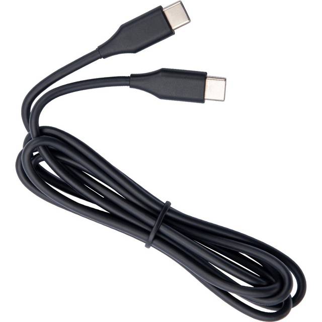 Jabra - USB-kabel - 24 pin USB-C (hane) till 24 pin USB-C (hane) - 1.2 m - svart