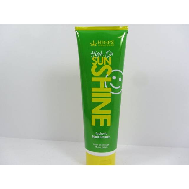 Hempz High on Sunshine Tanning Lotion Black Bronzer 265ml