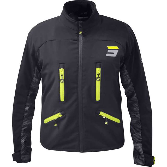 Shot Climatic Endurojacka Svart-Neongul L