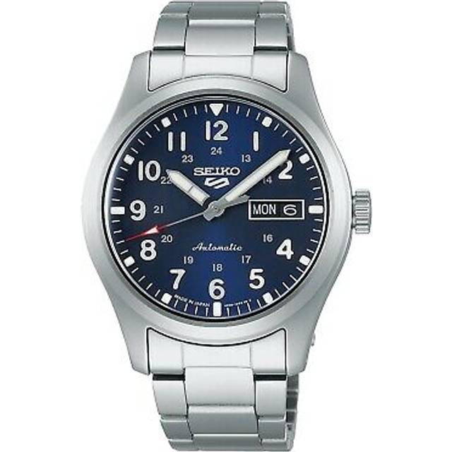 [Seiko Watch] Men's 5 Sports Field  Sports Style  Silver Watch SBSA113