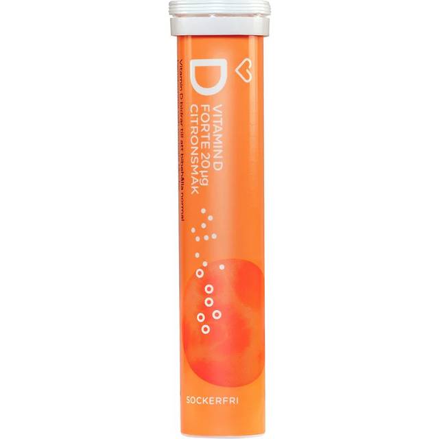 Hjärtats Vitamin D Forte 20 µg Brustablett 20 st