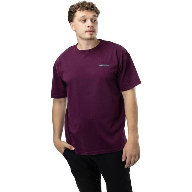 Bauer T-shirt Acidwash Sr - Lila (XXL)