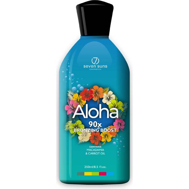 Seven Suns Aloha Tanning Lotion 90x Natural Bronzer Formula- 250ml