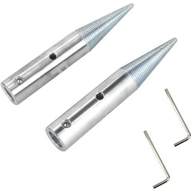 "1/2"" Spindle Adapter Right and Left Hand for Bench Grinder Pair 3/16-10/16"" Arbor Hole Cloth Polishing Wheel"