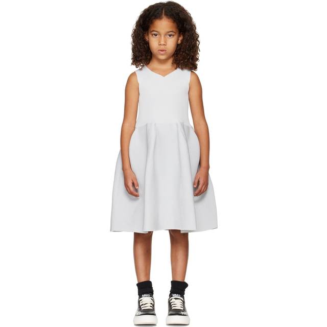 CFCL Kids Gray Pottery 1 Glitter Dress - Light Gray Glitter - 1