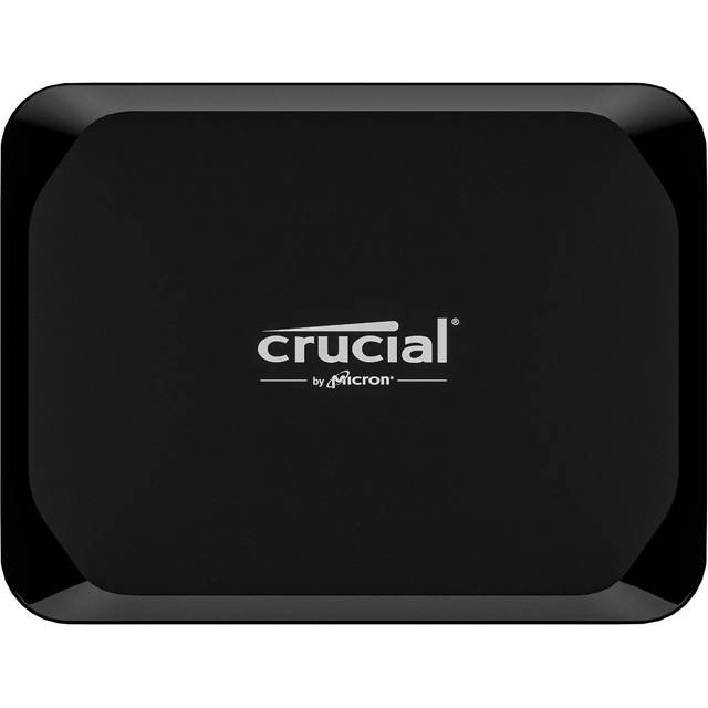 Crucial X9 2TB Bärbar Externa SSD - Upp till 1050MB/s, Fungerar med PlayStation, Xbox, PC och Mac, Externa Solid State-diskar, USB-C 3.2 - CT2000X9SSD902