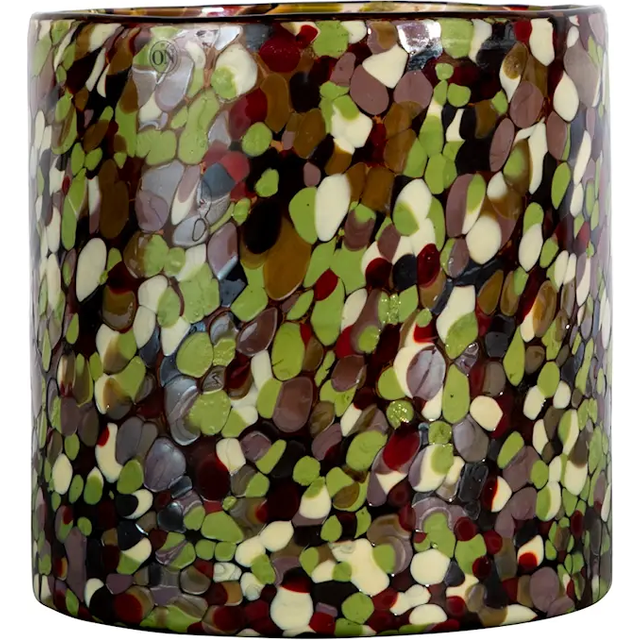 Byon Calore ljuslykta M Ø15 cm Lime - Multi