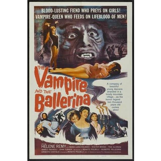 Vampire & the Ballerina Movie Poster - 27 x 40 in.