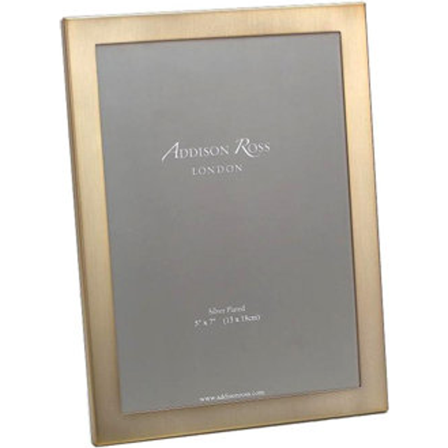 Matte Gold Frame with Squared Corners