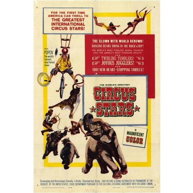 Circus Stars Movie Poster - 27 x 40 in.