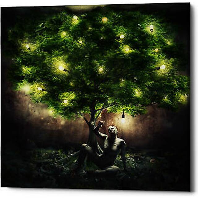 "Cortesi Home 'Dear Darkness' by Mario Sanchez Nevado  Canvas Wall Art  12""""""""x12"""""""""