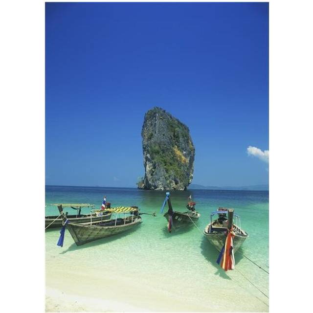Posterazzi DPI1892516 Traditional Boats Poster Print, 13 x 18