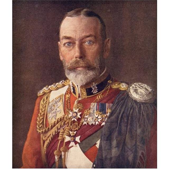 George V, 1865 to 1936 King of England & Emperor of India From The Life of King George V Published C. 1935 Poster Print, 13 x 15