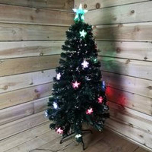 Samuel Alexander 40Cm Infinity Light Up Christmas Truck Decoration With Red & Green Leds On Wooden Base, Red