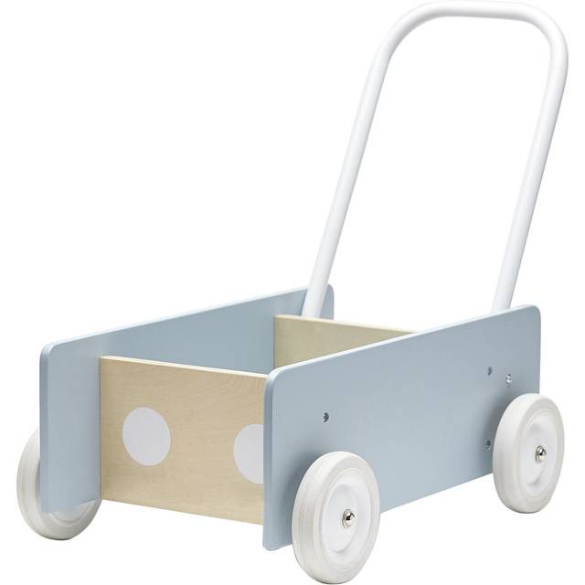 Kids Concept Lära-gå-vagn rost - Röd
