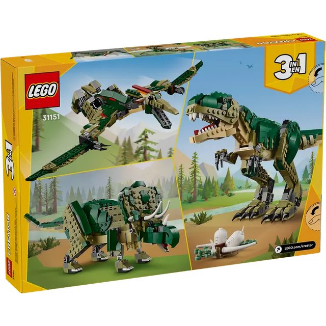 LEGO 3 in 1 Creator T. Rex 31151