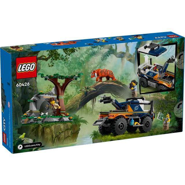 LEGO City Jungle Explorer Off-Road Truck & Toy Tiger 60426