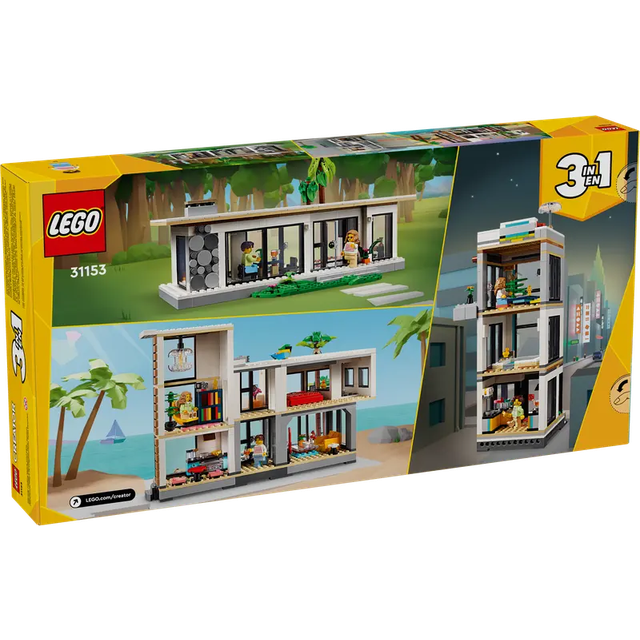 Lego Creator 3In1 Modern House Toy For Kids 31153 - One Colour