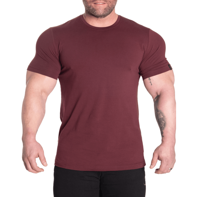 GASP Classic Tapered Tee - Maroon, Medium