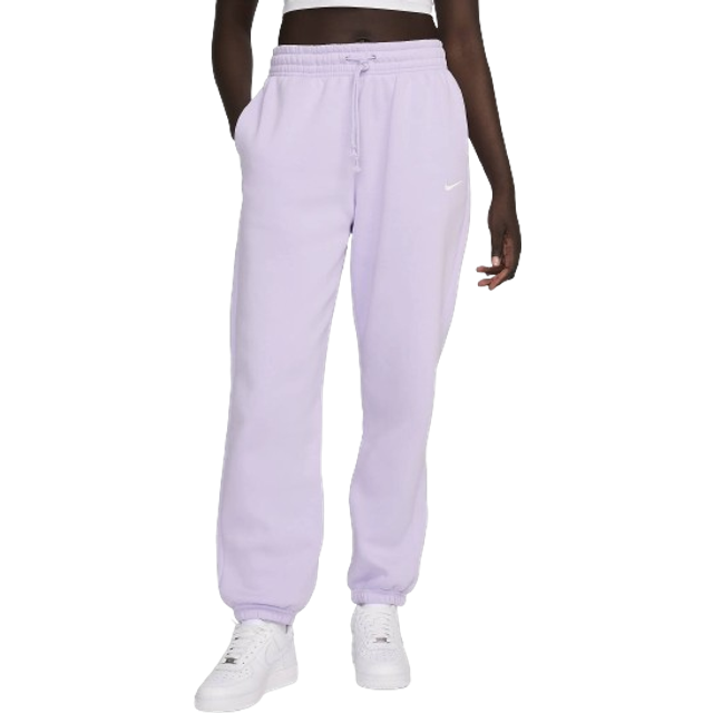 Nike Sweatpants Phoenix Fleece Oversized - Lila/vit Dam - ['Lila'] (X-Large)