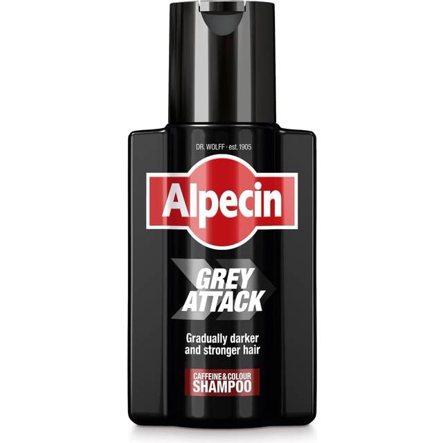 Alpecine Grey Attack Caffeine & Colour Shampoo - 200ml