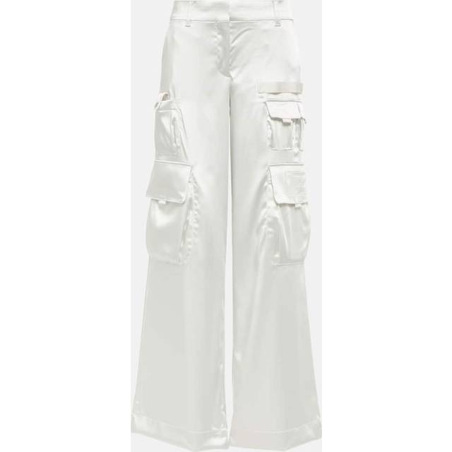 Off-White White Toybox Cargo Pants - Coconut Milk - IT 40