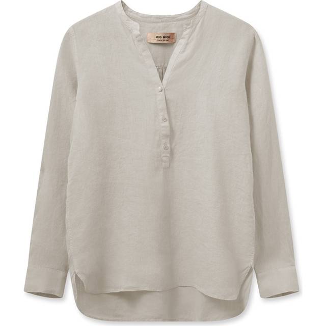 MOS MOSH Mmdanna Linen Blouse |Beige |XS