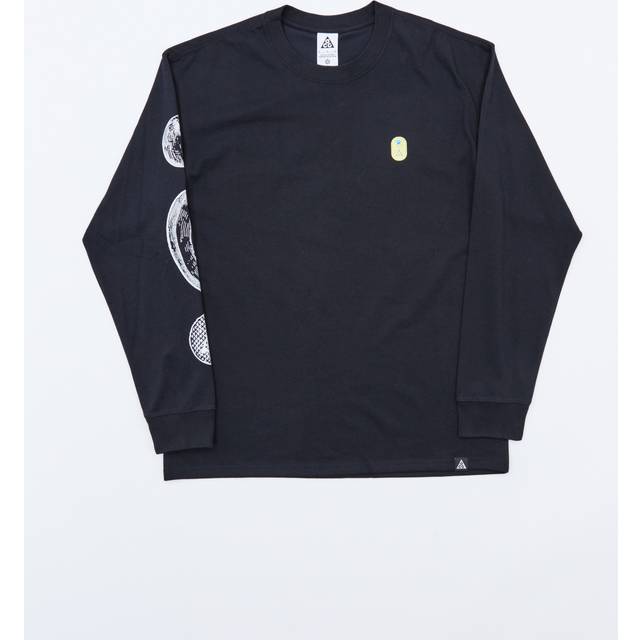 T-shirt Nike ACG "Hike Snacks" Men's Dri-FIT Long-Sleeve T-Shirt Black XS (XS)