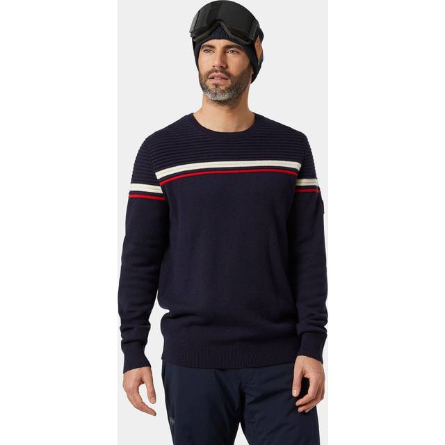 Sweatshirt Helly Hansen carv knitted - Bleu - XL