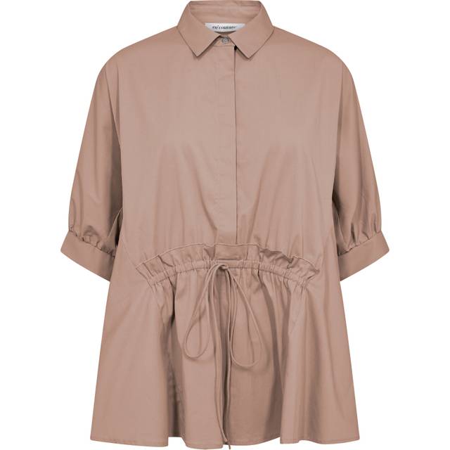co’couture - Blus Cottoncc Crisp Wing Blouse - Rosa