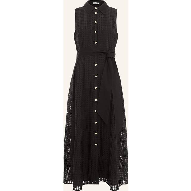 Carey Belted Shirt Dress - Black - Phase Eight offers inclusive collections, with each style expertly created by the in-house team of designers. Daily basics and occasionwear can be found across each line, with hand-drawn prints adorning many of the brand's creations. With versatility and sophistication in mind, you are sure to find a piece that you will continue to reach for year after year.