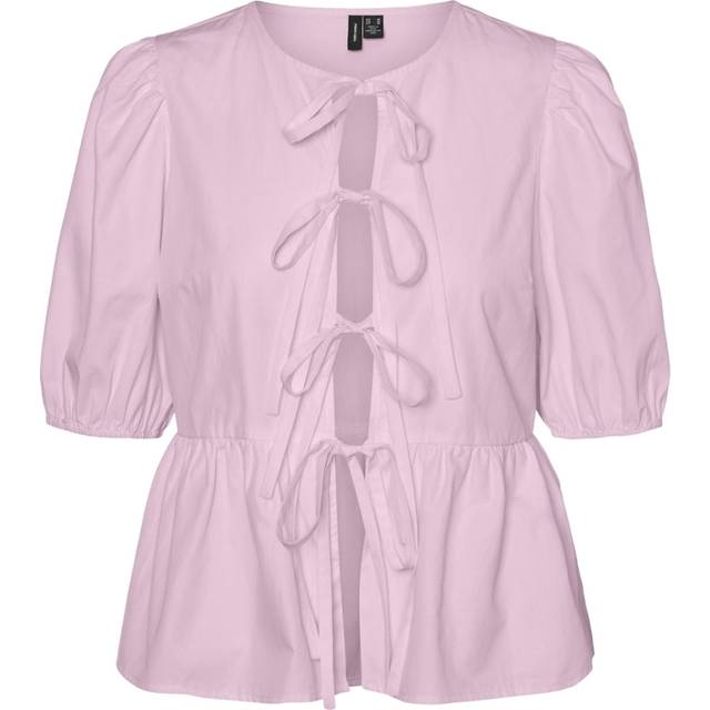 VERO MODA dame bluse VMELLY - Cherry Blossom