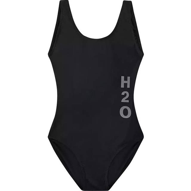 H2O Tornø Logo Badedragt Black