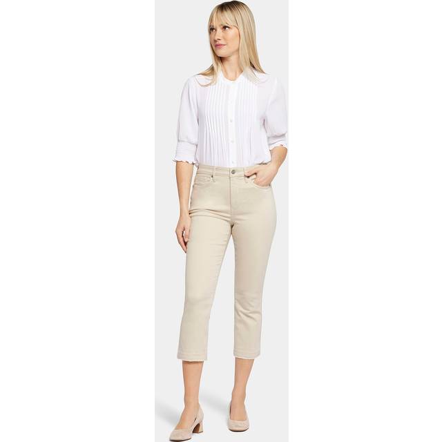 Nydj Petite Chloe Feather Capri Jean