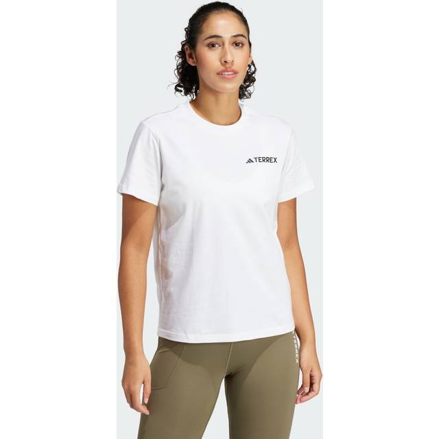 ADIDAS TERREX Tx Mountain Tee |Vit |M