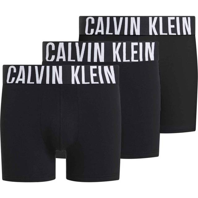 Calvin Klein Intense Power 3 Pack Boxer Brief - Black, Black, Size S, Men