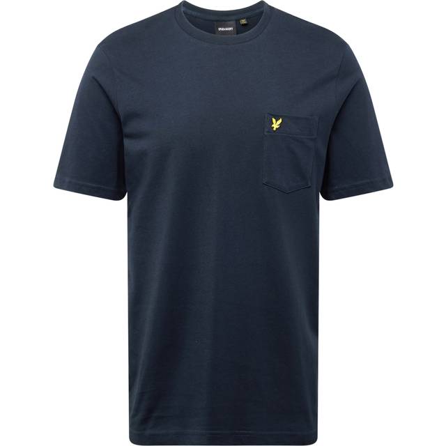 LYLE & SCOTT Tipped T-Shirt |Marinblå |XS